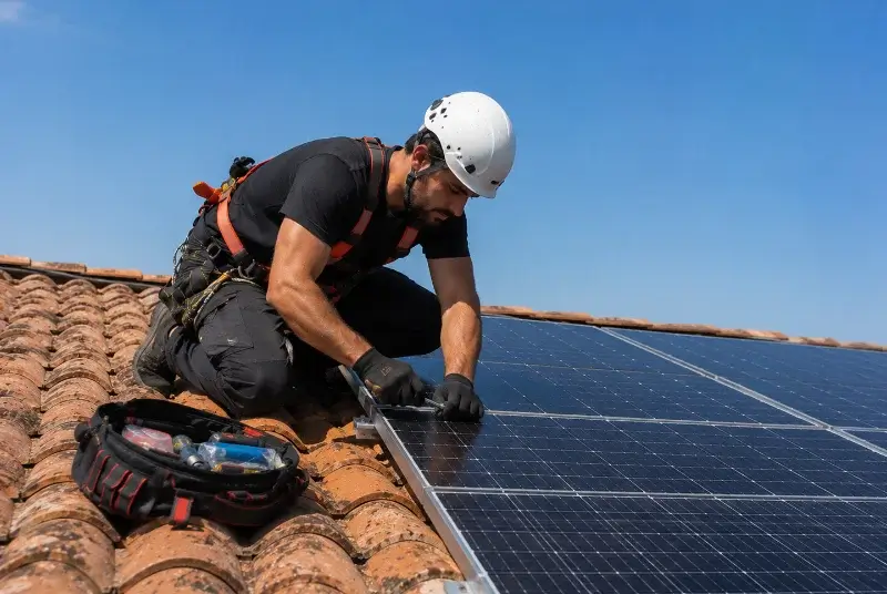 Maintenance et monitoring de panneaux solaires à Sérézin-de-la-Tour