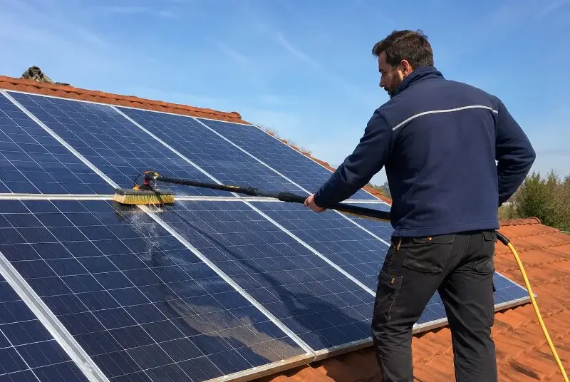 Nettoyage et entretien de panneaux solaires à Sérézin-de-la-Tour